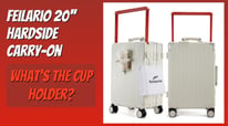REVIEW (2026): Feilario 20'' Hardside Carry-On. Features.
