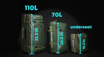How to Choose the Size of Gonex Rolling Duffle Bag