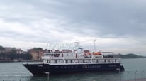 Grand Circle MV Arethusa Cruise Ship Visit
