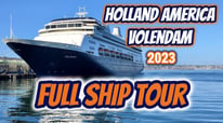 Holland America Volendam Cruise Ship Tour