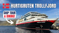 Hurtigruten MS Trollfjord Cruise Ship Tour