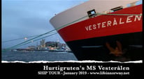 Hurtigruten MS Vester&aring;len Cruise Ship Visit