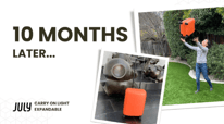 All About JULY Carry On Light Expandable