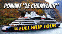 PONANT Le Champlain Cruise Ship Walkthrough Tour