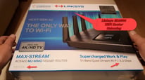 Linksys EA9500 WIFI Router Unboxing 4K