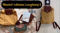 Review Backpack Longchamp Le Pliage Classic Nylon Original Miel Colour (ZALORA)