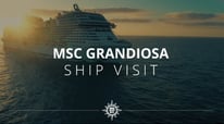 MSC Grandiosa Ship Visit
