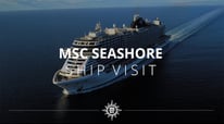 MSC Seashore Ship Visit