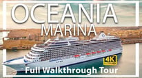 Oceania Marina Walkthrough Cruise Ship Tour