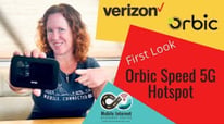 First Look: Verizon's New Orbic Speed 5G Mobile Hotspot / Jetpack Device