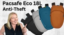 Pacsafe Eco 18L Anti-Theft Backpack: Secure, Stylish, & Eco-Friendly!