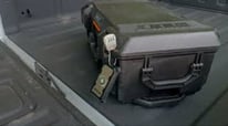 Pelican AirTag Tracker Luggage Lock in Brushed Titanium