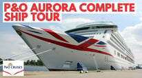 P&O Cruises Aurora Cruise Ship Visit