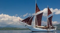 Sailing Adventures in Indonesia With Traditional Pinisi Boat Katharina