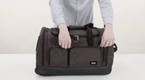 All About Solo New York Leroy Rolling Duffel