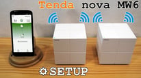 Tenda nova MW6 Mesh Wi-Fi System &bull; Unboxing and Installation