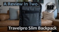 Two-Minute Review of the Travelpro Slim Laptop Backpack