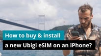 Ubigi Tutorial : How to buy and install your Ubigi eSIM on iPhone (2025)