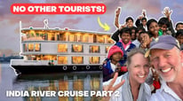 Uniworld Ganges Voyager II Cruise Ship Visit
