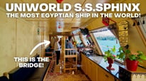 Uniworld S.S. Sphinx Cruise Ship Visit