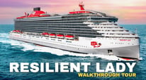 Virgin Resilient Lady Walkthrough Ship Tour