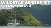 Wind Star Cruise Ship Visit