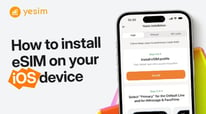 How to Install Yesim eSIM on Your iOS Device - Easy Step-by-Step Guide!