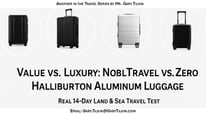 Zero Halliburton vs. NoblTravel | REAL-WORLD Aluminum Luggage Test