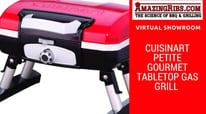 Learn Cuisinart Petite Gourmet Portable Tabletop Gas Grill in 10 Minutes or Less