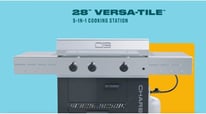Quick Start Guide: Versa-Tile 28" 3-Burner All-in-one Cooking Station for First-Time Users