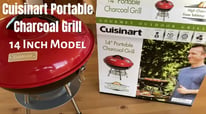 How to Set Up & Operate Cuisinart 14" Portable Charcoal Grill