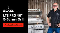 Blaze Grills LTE Pro 40-Inch Quick Start Manual: How to Set It Up