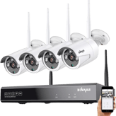 SANNCE 10CH 5MP NVR 4 Cam