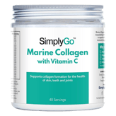 SimplySupplements Marine Collagen Powder with Vitamin C