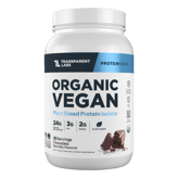 Transparent Organic Vegan