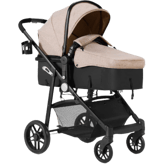 BABY JOY 2 in 1 Convertible Carriage Bassinet