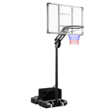 Costway 4.9-10 FT Basketball Hoop