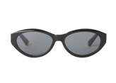 Stella McCartney Logo Oval Sunglasses