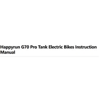 HappyRun G70 Pro Manual (WEB)