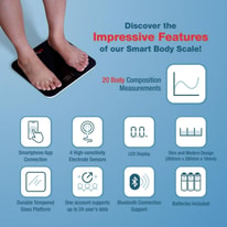 Bisonbody Smart Digital Bathroom Body Scale User Manual