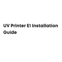 eufyMake E1 3D Printer User Manual