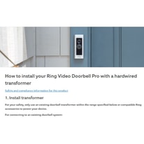 How to Install Your Ring Video Doorbell Pro