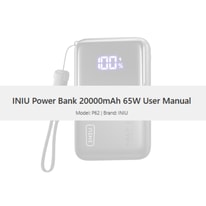 INIU Cougar P62-E1 User Manual