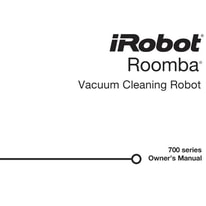 iRobot Roomba 770 Owner's Manual
