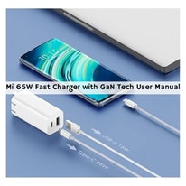 Mi 65W Fast Charger with GaN Tech User Manual