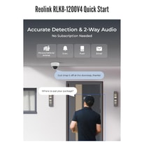Reolink RLK8-1200V4 Quick Start