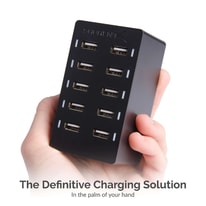 Sabrent 60W 10-Port Operation Guide