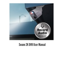 Swann 2K DVR User Manual