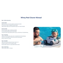 Winny Pool Cleaner Manual