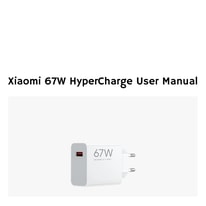 Xiaomi 67W HyperCharge User Manual